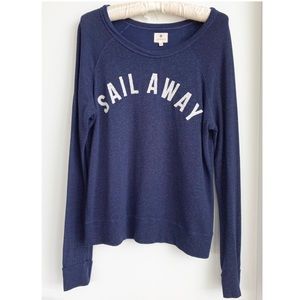 Anthropologie Sundry Sail Away sweatshirt